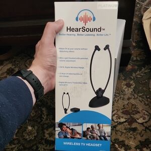 HearSound Wireless Headset with Charging Base